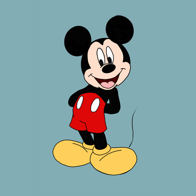 Mickey Mouse SVG