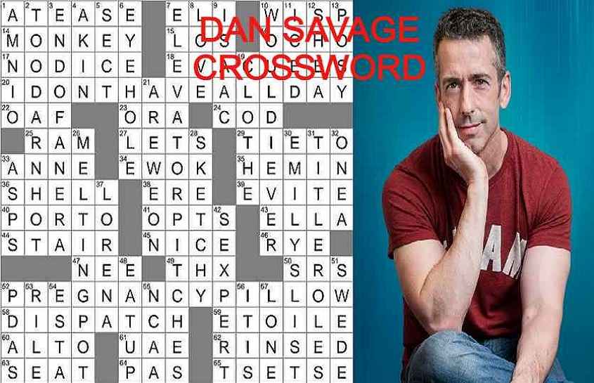 Dan Savage Crossword