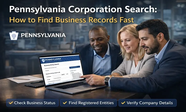 Pennsylvania Corporation Search